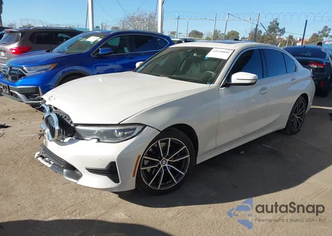 2021 BMW 330I z USA, uszkodzony, nr VIN 3MW5R1J09M8C15529